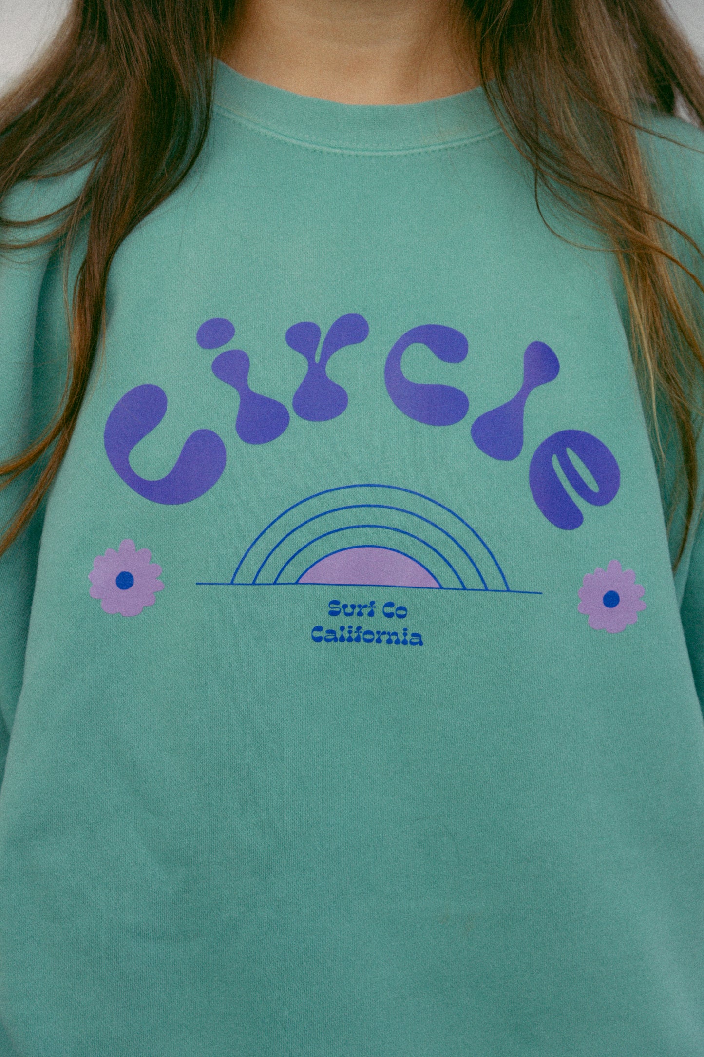 Pigment Dyed Crew Neck