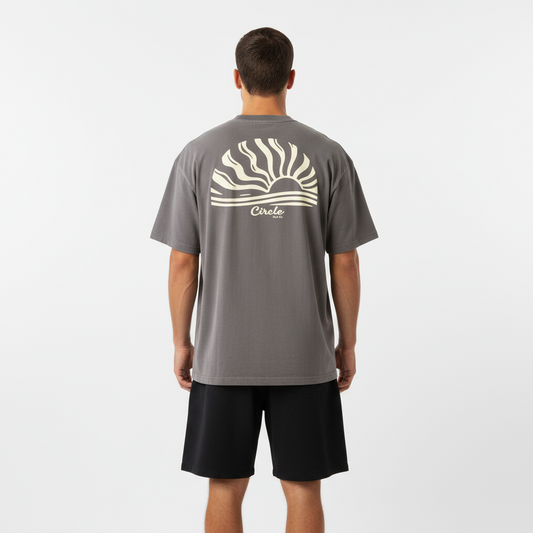 Relaxing cropped tshirt