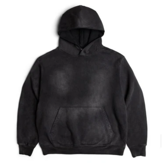Raw wash hoodie